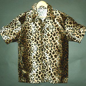 Mens Leopard Print Shirt Used On Stage